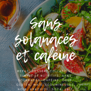 Ebook sans solanacées et sans caféine mais remplis de saveur et de plaisirs
