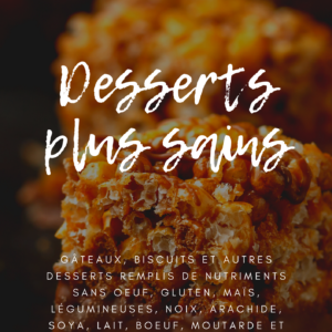 EBOOK - Pour des desserts plus sains sans allergènes