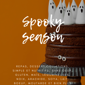 Spooky season - Délice d'automne et d'Halloween sans allergène !